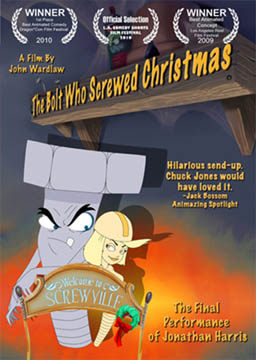 the bolt who screwed christmas poster
