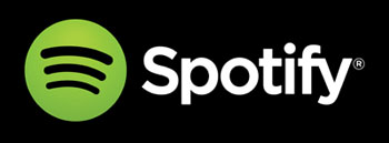 spotify logo and link