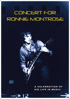 Concert for Ronnie Montrose DVD image and link